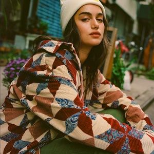 Host Pick! x3 🧚🏻‍♀️✨🍂 UO Patterned Corduroy Long-Sleeved Overshirt - Unisex